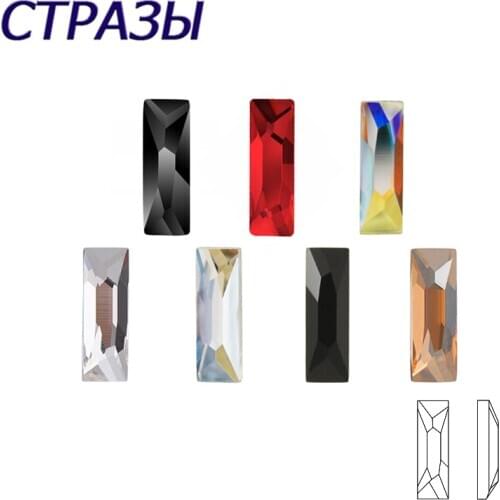 New Style Strip Nail Rhinestone 3X7mm Flatback Crystal stones 20pcs DIY Decorations Manicure Diamond For Nail Rhinestone