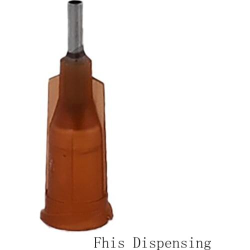 15G 1/4 Inch W/ISO Standard Precision Passivated S.S Dispense Tip with PP Safetylok Hub Glue Dispensing Needle Pack of 1000