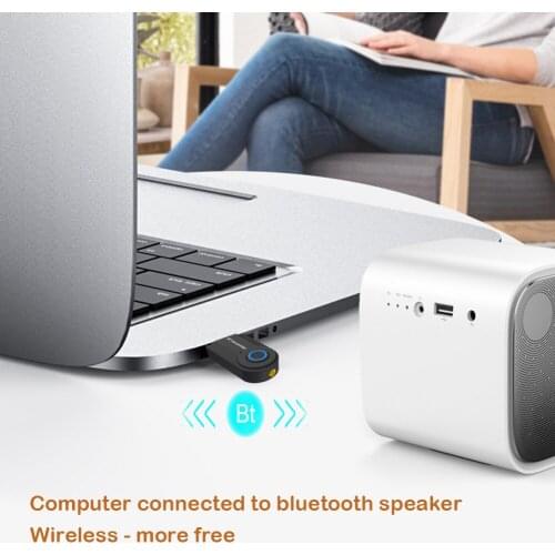 Dongle Transmission Receiver AUX Audio Wireless Adapter Outdoor Personal Car Parts Decoration USB Bluetooth-compatible