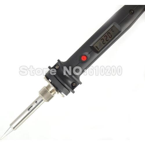 WIT 802 60W/80W/100W Adjustable Electric Soldering Iron LCD Digital Display 220V Welding Repair Tools