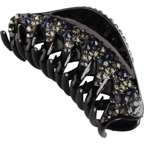 Rhinestone Shny Women Hair Claws Headwear Girls Hairpins Crab Claws Clamp Hair Crystal for Women Banana Grips Accessories