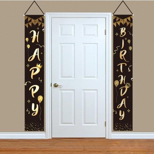 Adult Birthday Party Decoration Couplet Happy Birthday Party Decoration Graduation Party Decorations