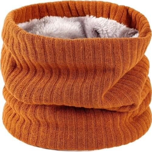 Explosion Winter Plus Velvet Padded Collar Autumn and Winter Pocket High Neck Pullover Neck Cover Neck Protection Cold Scarf