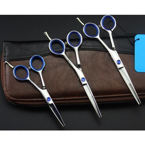 Professional Japan 440C 4 5 5.5 '' Small hair scissors haircut scissor eyebrow barber makeup cutting shears hairdresser scissors