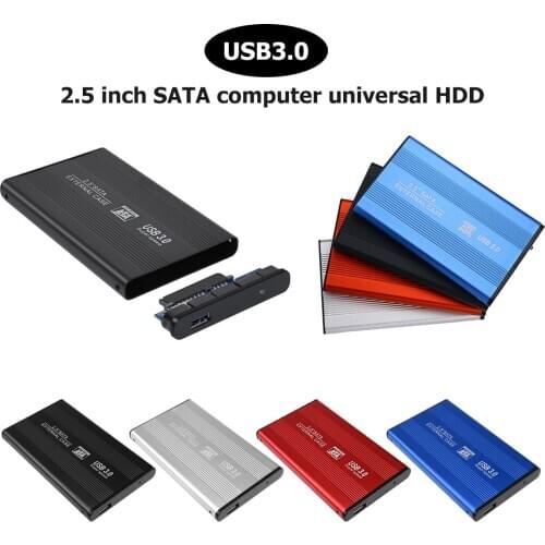 HDD 2.5" External Hard Drive 2tb Hard Disk Hard Drive Mobile Hard Disk with USB 3.0 High-speed File Protection Hard Disk