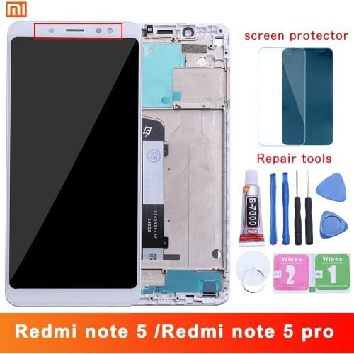 Xiaomi Redmi Note 5 Pro LCD Display Touch Screen Test Good Digitizer Assembly Replacement For Xiaomi Redmi Note5 5.99 Inch