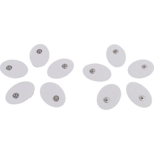 10 Pcs Nerve Stimulator Electrode Pads Tens Electrodes For Tens Digital Therapy Machine Massager 3.4*3 cm New