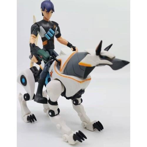 10CM garage kit resin kit of Slugterra action figure Eli Shane, LK-E(Lucky), Dr. Blakk, El Diablos Nacho, Kord Zane Child Toy