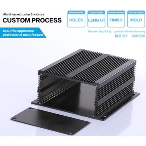 116*53-130mm (WxH-D)aluminum electronic box/antique powder coating/aluminium extruded enclosure