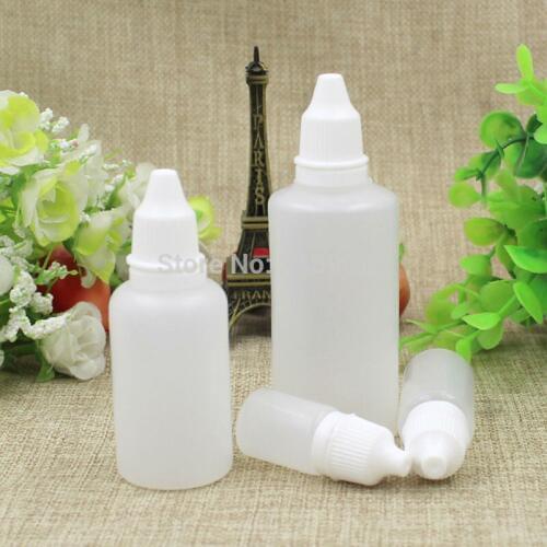 5ml 10ml Container Eye Drops Refillable Soft and Squeezable Little Bottles for Empty Vial Mini Pharmaceutical Water Tools 20PCS