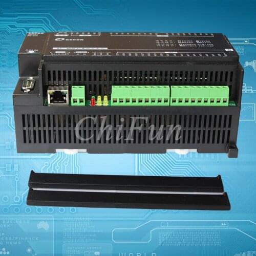 24 way AI analog acquisition of 8 way DI digital input Industrial Ethernet IO module Modbus TCP