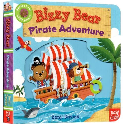 Bizzy Bear Pirate Adventure 3D Flap English Picture Book Children Educational Reading Book Toy Cardboard Book