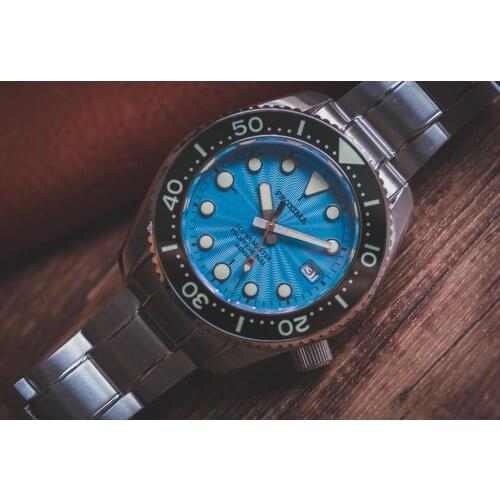 Proxima MM300 SLA015 SBDX001 Stainless Steel Diver Dive Watch NH35 Movement Ceramic Bezel Insert C3 Luminous Marine Master