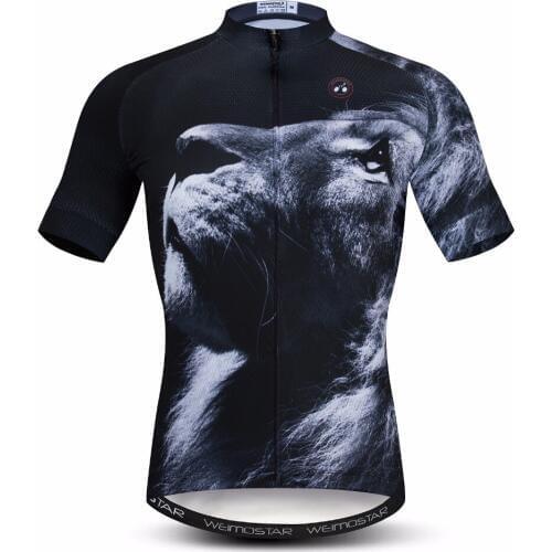 3D Cycling jersey Mens Mountain Bike jersey Pro MTB Bicycle Shirts Black Team Road racing Top Ropa Ciclismo Maillot 2018 summer