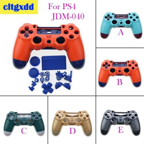 Cltgxdd 1Set Replacement kit for playstation 4, jds/jdm control button set 040 dualshock 4 ps4 pro slim
