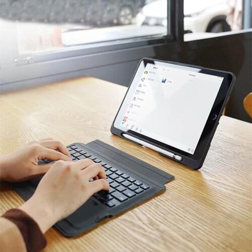 Magnetic TouchPad Keyboard For iPad Air 4 7th 8th Generation Case With Keyboard For Apple iPad Air 2 3 4 Pro 11 2020 8th