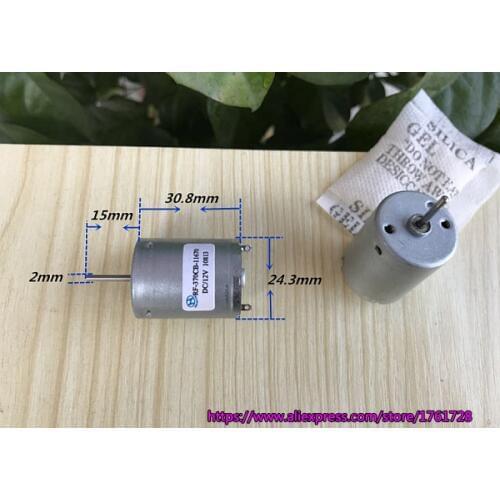 Brand new 12V micro DC motor RF-370CB-11670 12V 3000RPM slow speed low noise motor