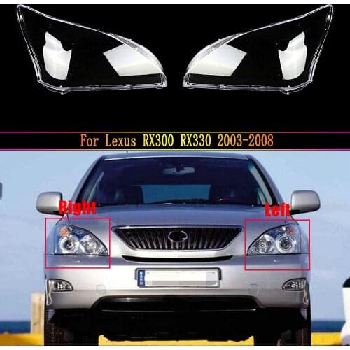 Headlamp Lens For Lexus RX300 RX330 2003 ~ 2008 Headlight Cover Car Replacement Auto Shell