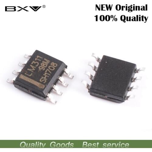 10PCS LM311DR SOP8 LM311 SOP-8 311DR Operational Amplifiers SMD