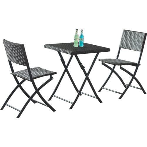 Leisure garden table Balcony table Coffee tables Iron Folding desk with chairs