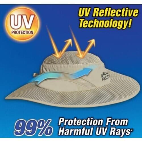 Hydro Cooling Bucket Hat Arctic Hat with UV Protection,Keeps you Cool& Protected