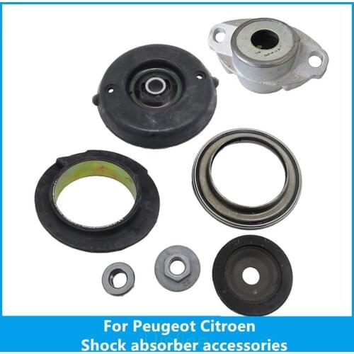 For Peugeot 307 308 3008 CITROEN C-QUATRE C-Triomphe C4 Front and rear shock absorber top rubber gasket support screw