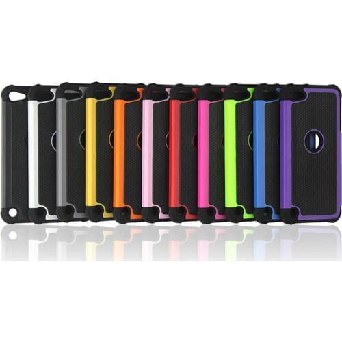 Football Grain Plastic Armor Case Shockproof Cover For iPod Touch 5 6 7 Hybrid Back Cover Capa Funda