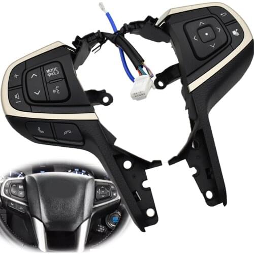 Brand New Multifunction Steering Wheel Button Switches Cruise Control Buttons Switch 45186-0K120 FitFor Toyota Innova 2015-2017