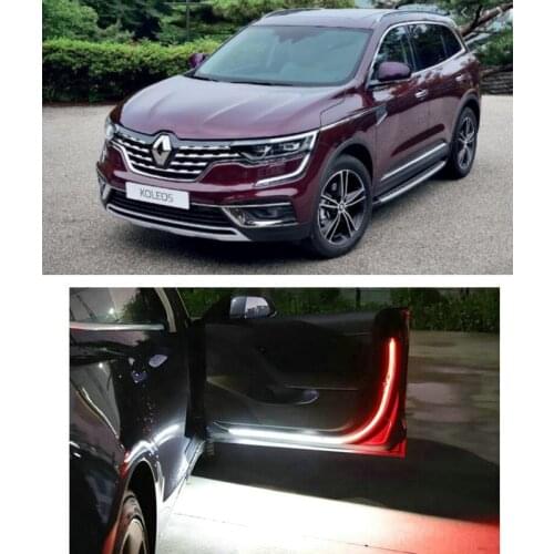 Led Car Openning Door Warning Light For renault KOLEOS MASTER FLUENCE alaskan avantime dokker latitude modus sandero stepway