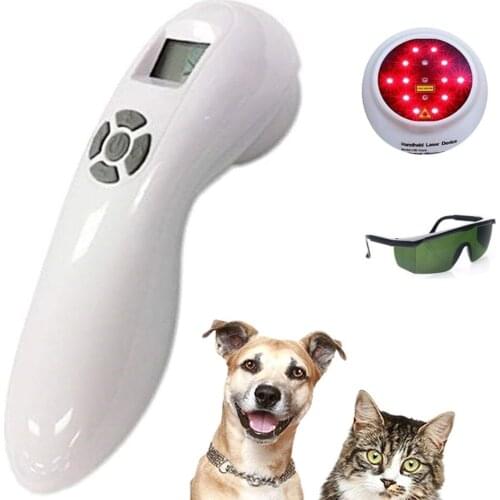 Veterinary Pets Animals Pain Relief Cold Laser Therapy Dogs Cats Horses Wound Healing Light Rehabilitation Physiotherapy