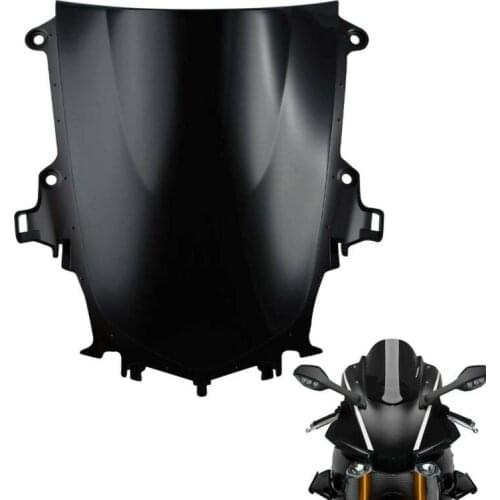 Motorcycle Dual Bubble Windshield Windscreen Screen For Yamaha YZF-R1 YZFR1 2015-2019