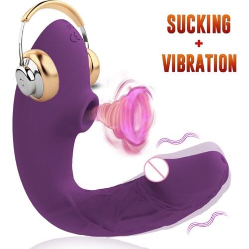 Sucking Vibrators For Women Clitoris Stimulator Massager Dildo For Female 10 Speeds Vagina G Spot Clit Sucker Adults Sex Toys
