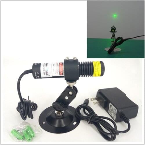 22*100mm Water-proof Anti-dust 515nm 10mw 50mw Green Laser Dot Module for Marking Welding Engraving Machines