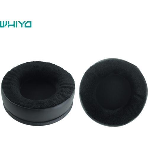 Whiyo 1 pair of Velour Leather Sleeve Cups Ear Pads Cushion Cover Earpads Earmuff Replacement for Fostex T-X0 Headphones