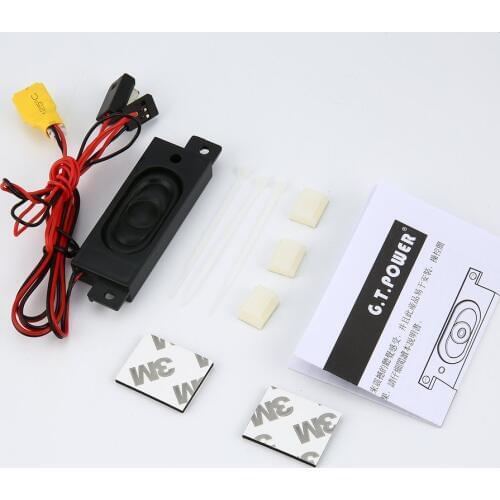 2019 G.T POWER RC Cop Police Cars Voice System Audio Sound Simulator for RC Car Model Vehicle Parts Accessories