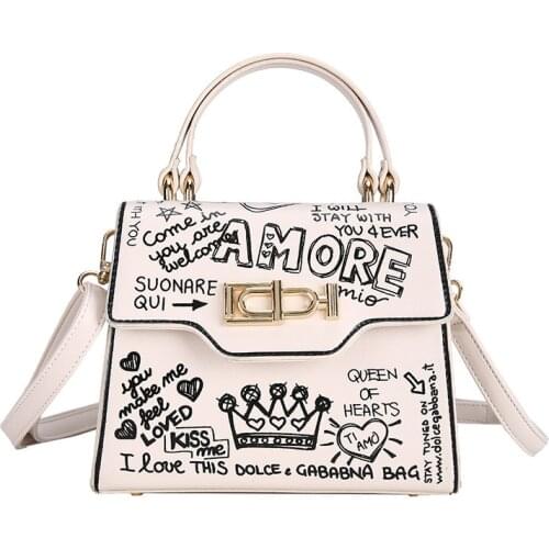 2021 Printing Crossbody Bags For Women Luxury Handbags Designer Famous Brand Bolsa Feminina Shoulder Bag Ladies Sac Main Leather