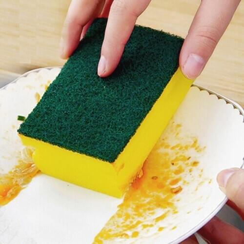 5pieces/set Nanometer Sponge Cleaning Tools Plate Bar Counter Stain Cleaning Tool Wipe Waterproof Water Absorption Oil Pollution