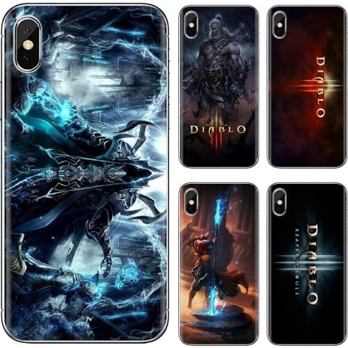 For Xiaomi Redmi 2 S2 3 3S 4 4A 5 5A 5 6 6A 7A 9 9T 9C 9A Pro Pocophone F1 Diablo Reaper Of Souls Demon Hunter TPU Cases Covers