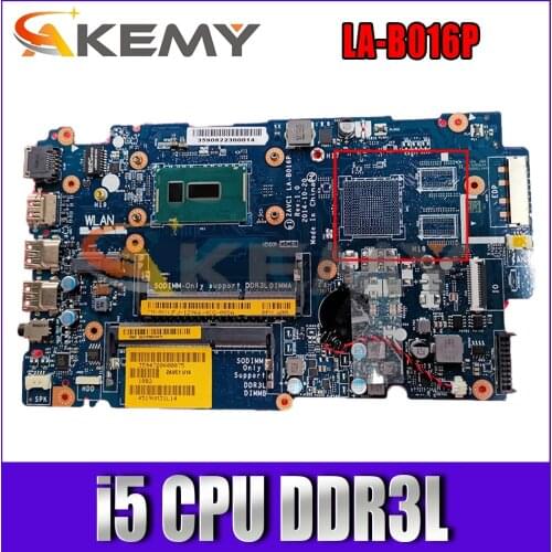 For DELL 14 5442 5443 5447 5448 15 5542 5543 5547 5548 Laptop Motherboard LA-B012P LA-B016P MB With Intel i5 CPU DDR3L 100% Test