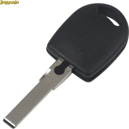 Jingyuqin 15pcs Transponder Car Key Shell Fob ID48 Chip For VW Polo Golf For SEAT Ibiza Leon For SKODA Octavia Remote Key Case