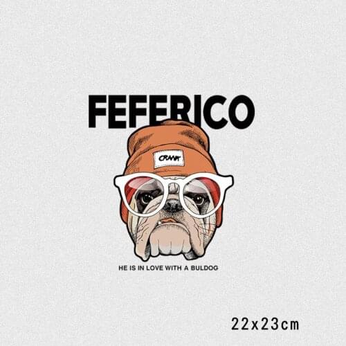 Fasion Men Letter Patches Hot Heat Transfer Cloth Printing Sticker DIY Iron On Clothing Bag Shoes Customization Logo