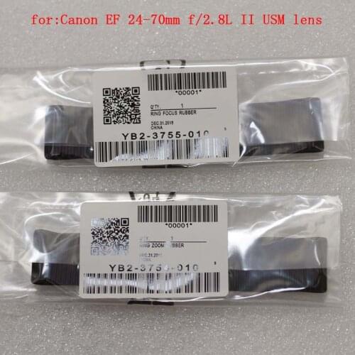 New Zoom and Focus grip rubber ring repair parts For Canon EF 24-70mm f/2.8L II USM lens