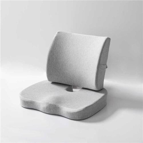 Memory Orthopedic Pillow Coccyx waist Pillow Office Massage Back Support Cushion for Garden Armchair