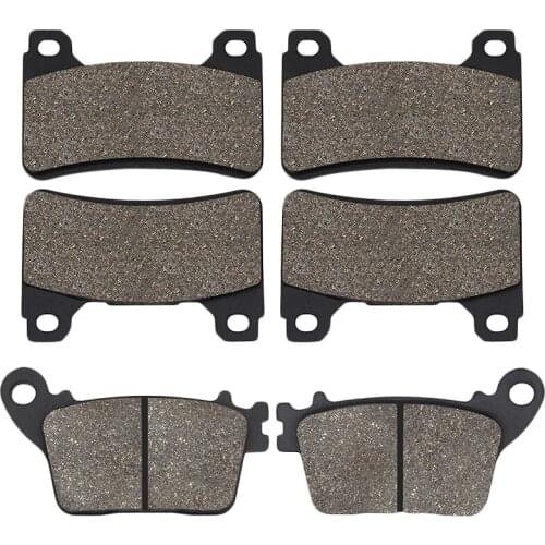 Motorcycle Front and Rear Brake Pads for HONDA CBR600 CBR 1000RR CBR1000RR CBR 1000 RR 2006-2015 CBR1000RA ABS Model 2009-2015