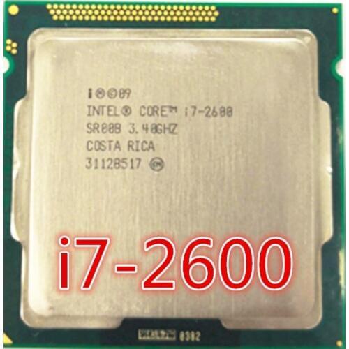 Intel Core i7-2600 i7 2600 Processor 8M Cache 3.40 GHz CPU LGA 1155 I7 2600