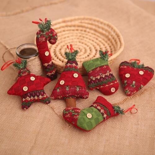 2021 Noel diy Christmas Garland Decorations For Home tree decor Merry Xmas Ornaments Crafts Accessories decoracion navidad mesa