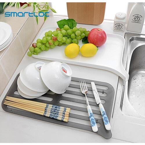 Smartloc Kitchen Organizer Kitchen Accessories Dish Rack Kitchen Storage Fridge Organizer Dish Drainer Kitchen Rack And Squeegee