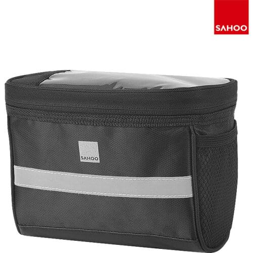 Bicycle Headstock Pannier M L Optional MTB Road Handlebar Mount Bag Cycling Essentials Storage Front Tube Frame Pouch Pack