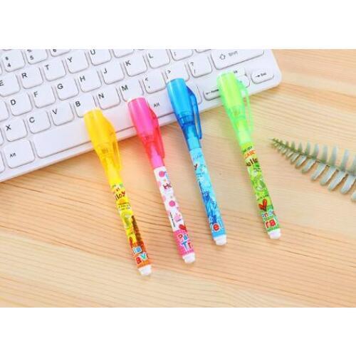 Party Favors Hot UV invisible highlighter led electronic violet light creative UV magic ink
