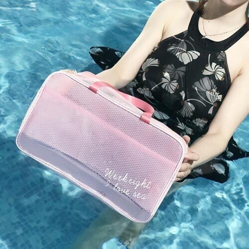 Large Capacity Beach Bag Dry and Wet Separation Men Women Waterproof Bag Bath Towel Bag Hot Fitness Spring Swimming Wash Bags